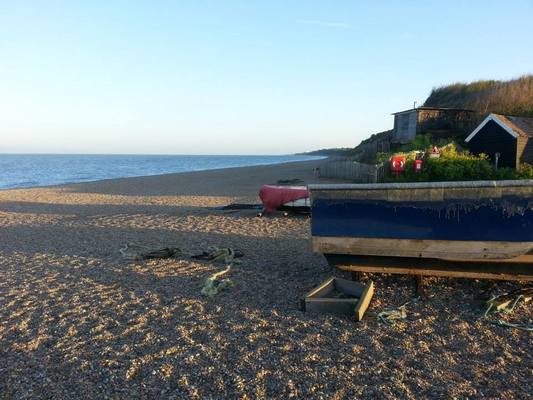 Dog Friendly beach in Dunwich