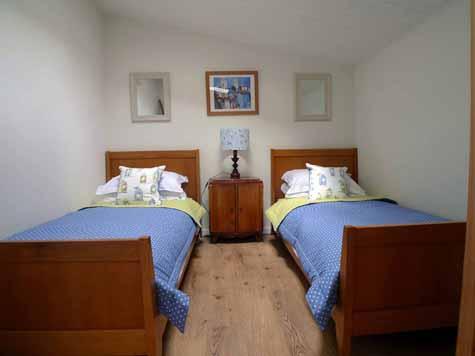 Second Twin bedroom at The Cornflowers Holiday Home